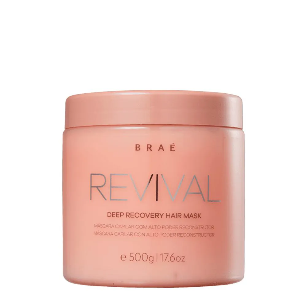 Braé Revival - Máscara De Reconstrução 500G