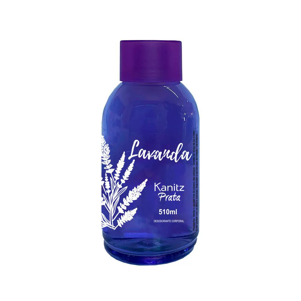 DEOCOLÔNIA  PRATA LAVANDA 510ML