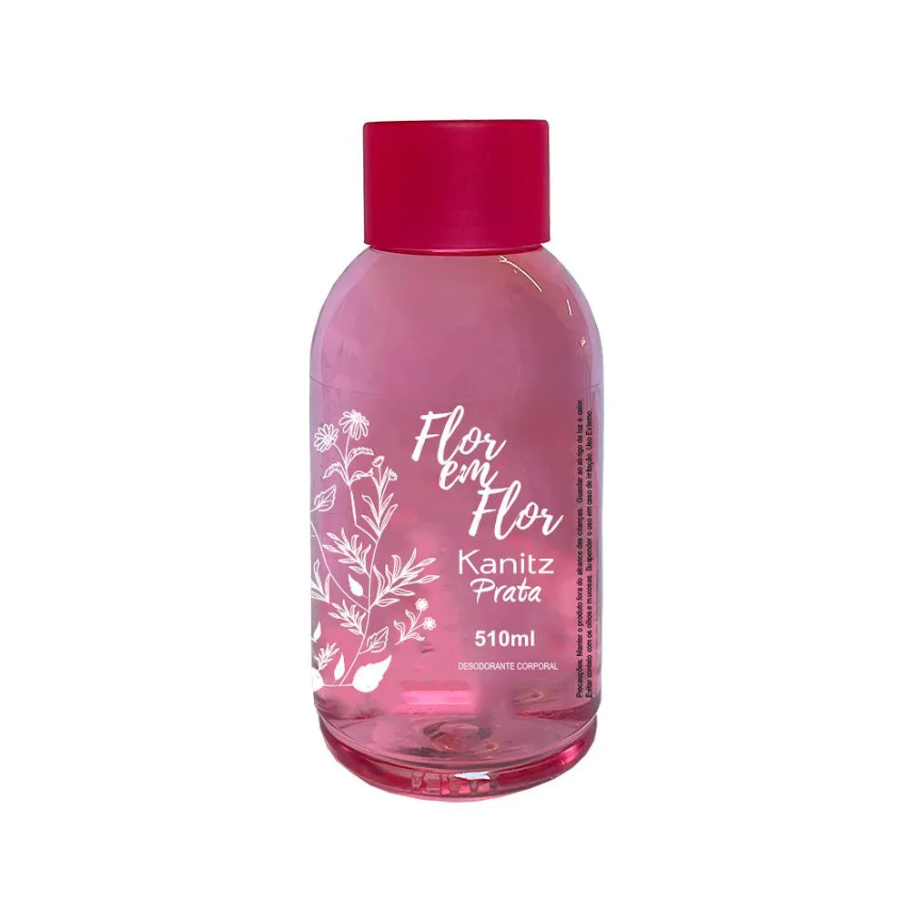 DEOCOLÔNIA  PRATA FLOR EM FLOR 510ML