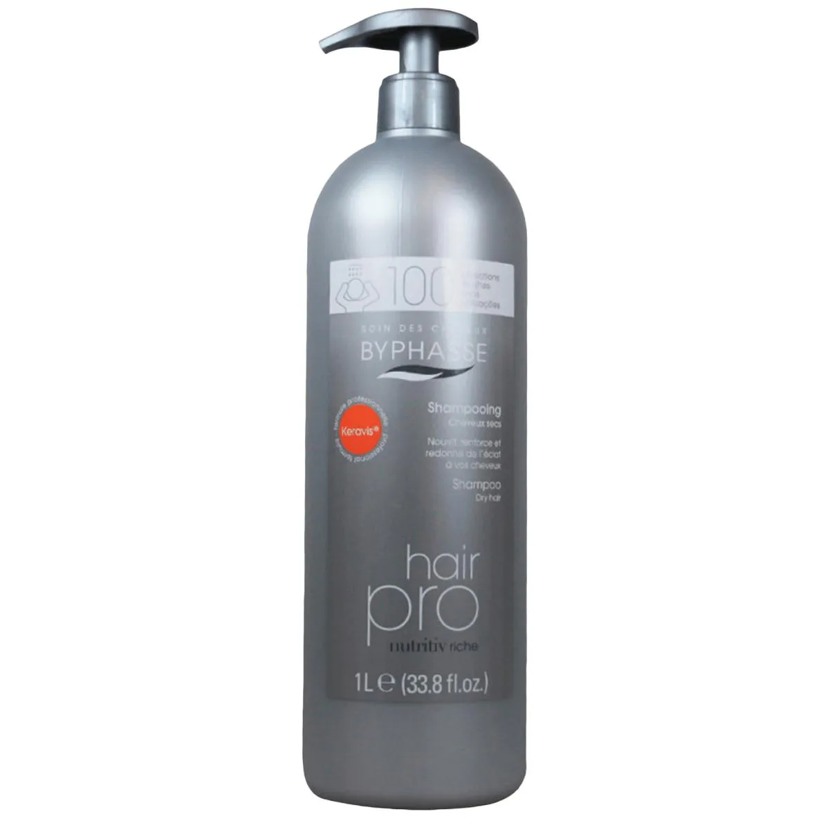 BYPHASSE HAIR PRO CHEVEUX SéCS - SHAMPOO 1L