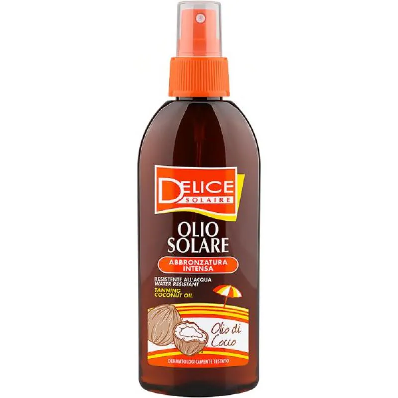 DELICE SOLAIRE OLIO SOLARE DI COCO SPRAY - ÓLEO BRONZEADOR 150ML