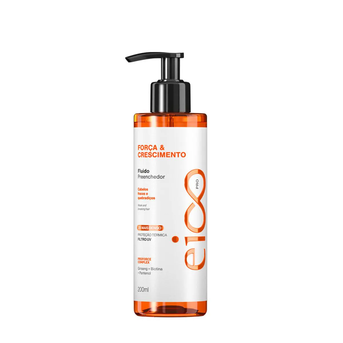 EICO PRO FORçA & CRESCIMENTO - FLUIDO PREENCHEDOR 200ML