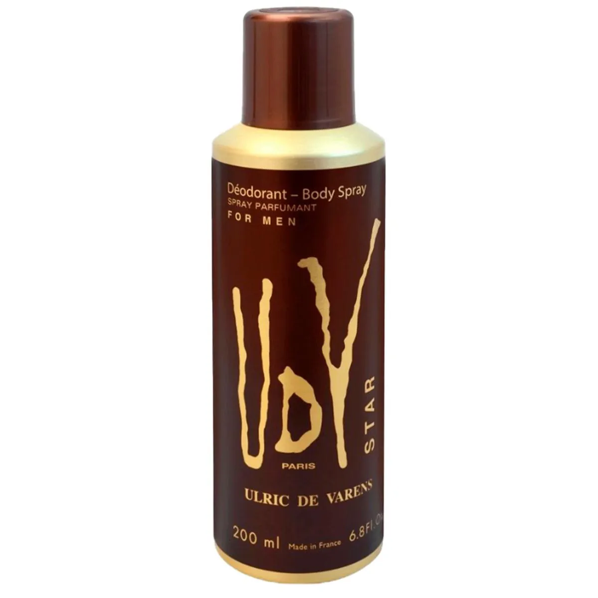 Desodorante Corporal Spray Ulric De Varens UDV Paris Star Masculino 200ml