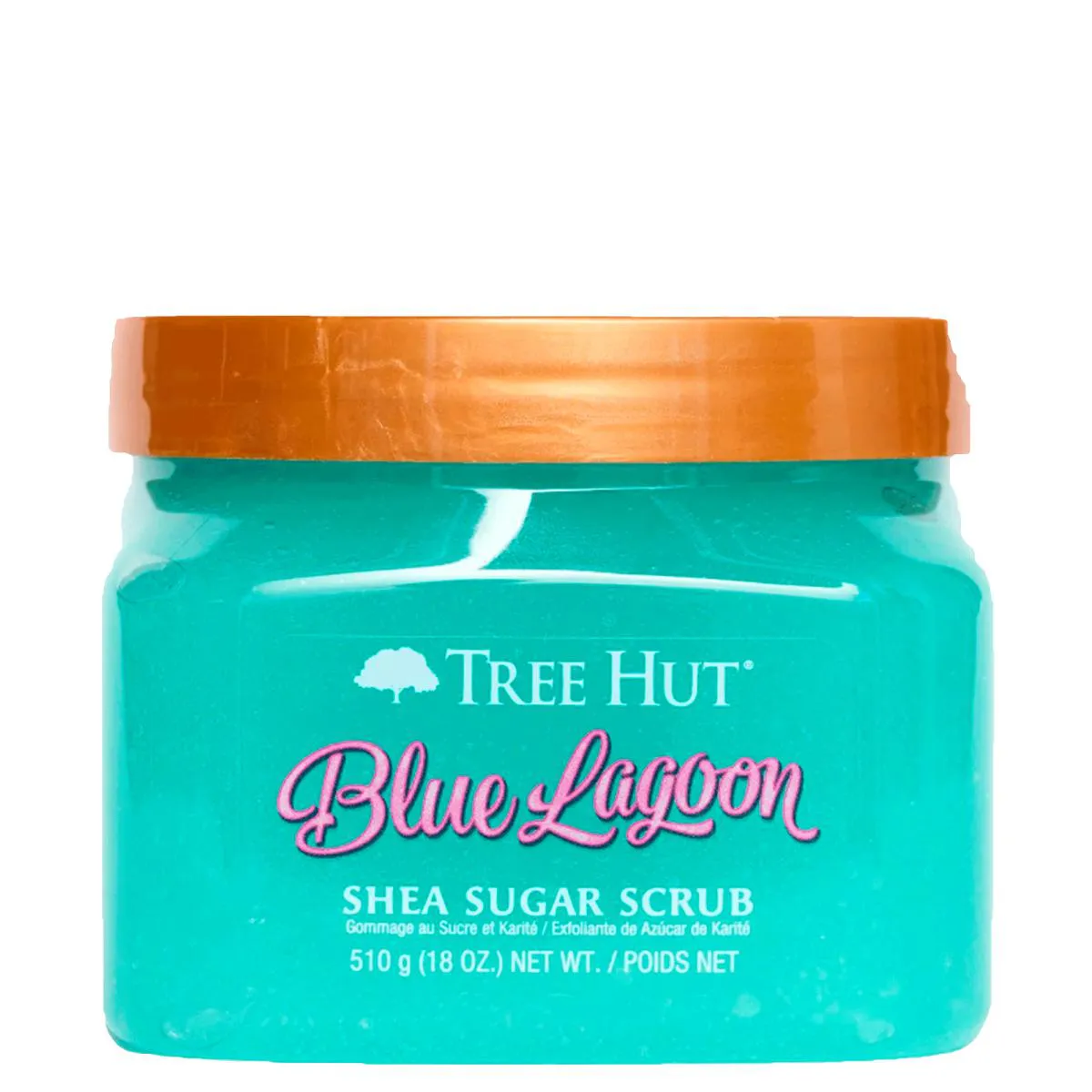 TREE HUT BLUE LAGOON SHEA SUGAR SRUB - ESFOLIANTE 510G