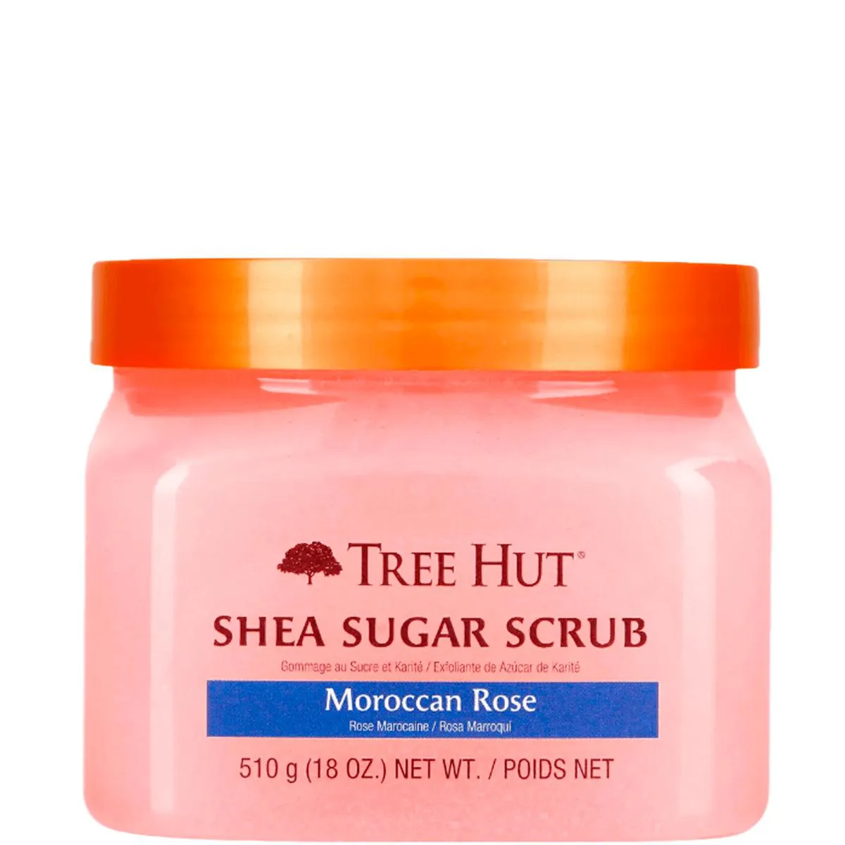 TREE HUT SHEA SUGAR SCRUB MOROCCAN ROSE - ESFOLIANTE 510G