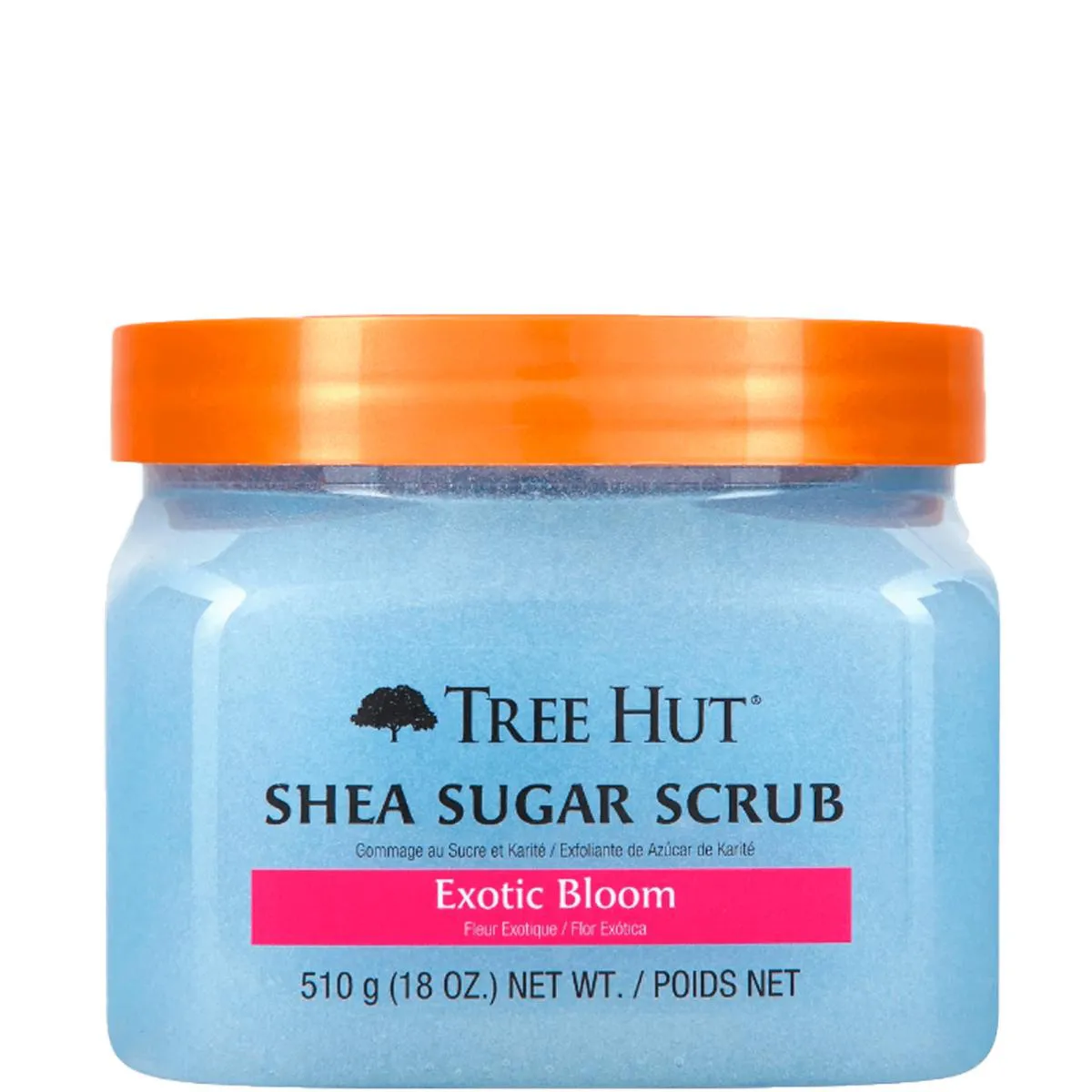 TREE HUT SHEA SUGAR SCRUB EXOTIC BLOOM - ESFOLIANTE 510G