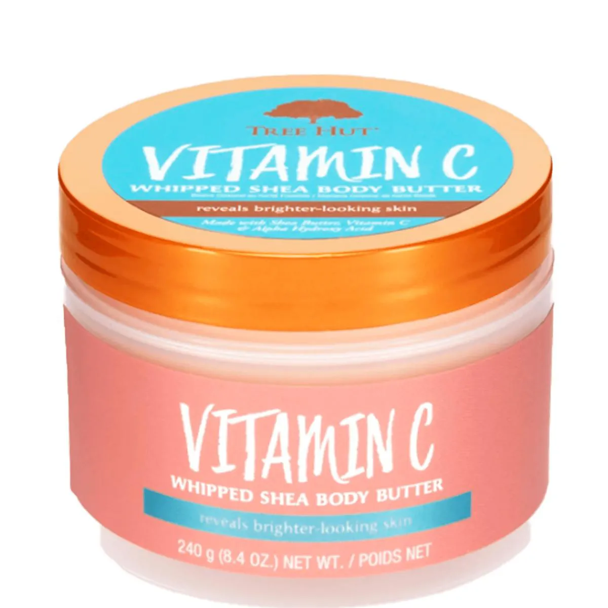 TREE HUT VITAMIN C WHIPPED SHEA BODY BUTTER - MANTEIGA CORPORAL 240G