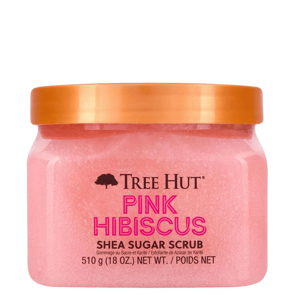 TREE HUT PINK HIBISCUS SHEA SUGAR SCRUB - ESFOLIANTE 510G