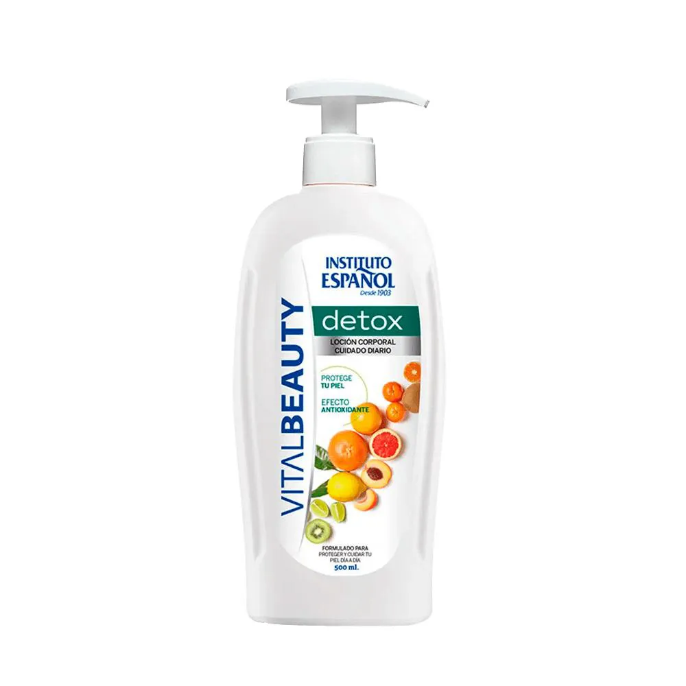 Vital Beauty Loción Corporal Instituto Español detox - Creme Hidratante 500Ml