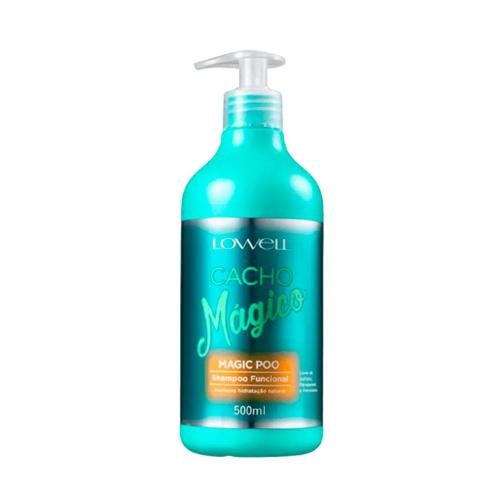 Lowell Cacho Mágico Magic Poo - Shampoo sem Sulfato 500ml