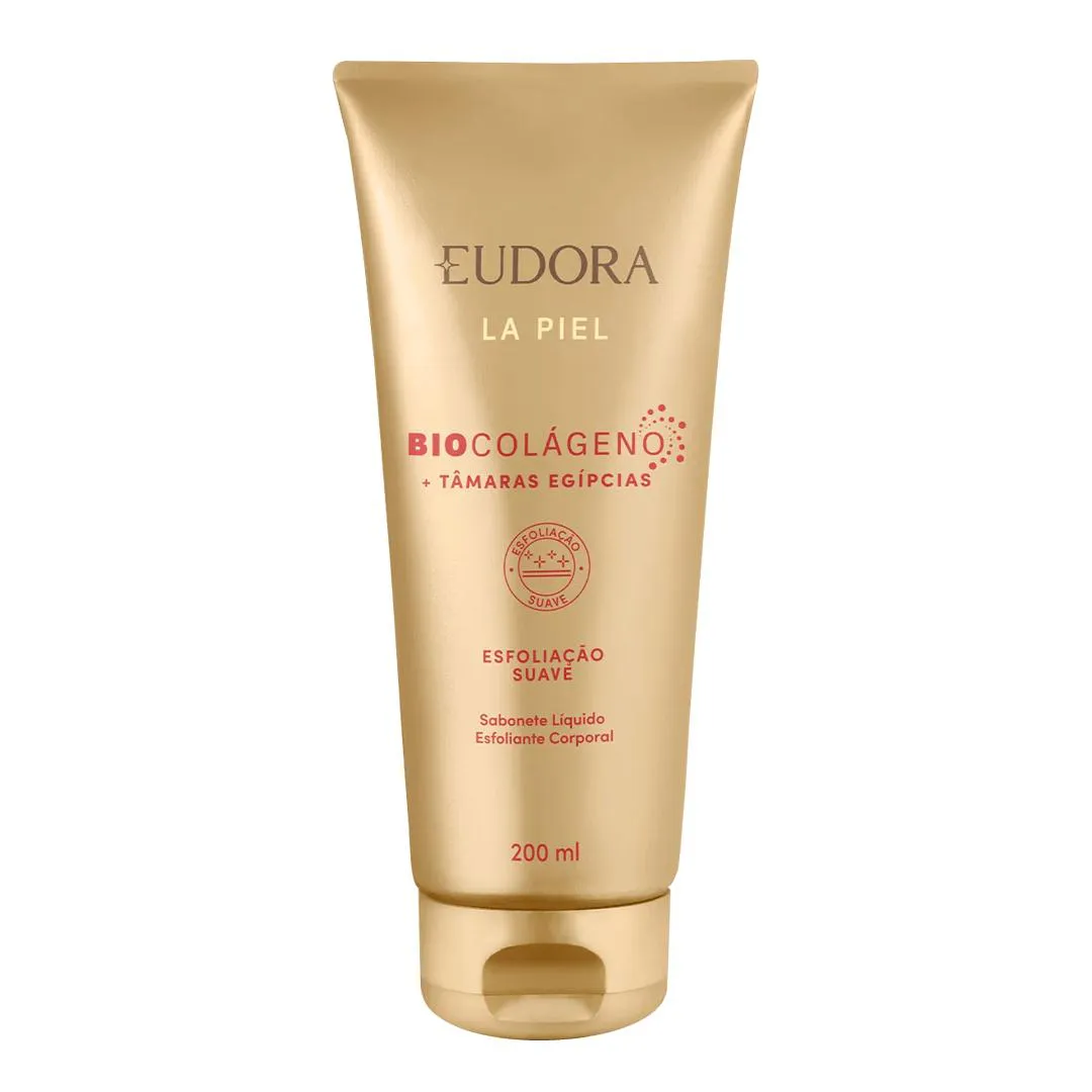 EUDORA LA PIEL TâMARAS EGíPCIAS - SABONETE LíQUIDO ESFOLIANTE CORPORAL 200ML