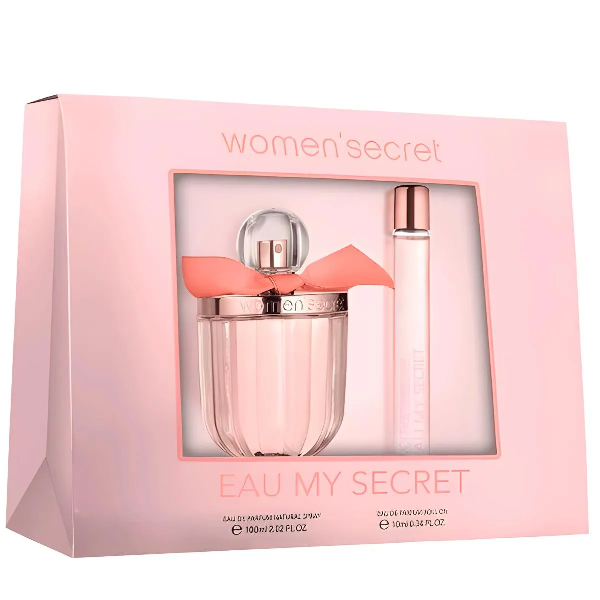 Kit Eau My Secret Women'Secret Feminino Eau de Toilette 100ml + Eau de Toilette 10ml