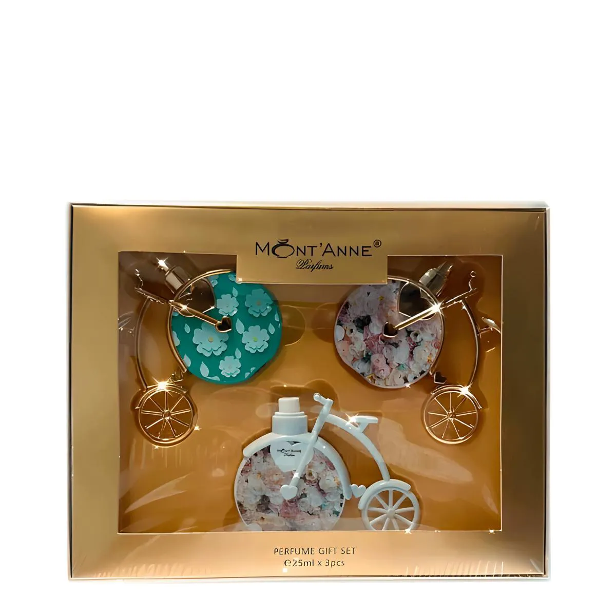 Kit Mont'Anne Perfume Gift Set Eau de Parfum 25ml 3 unidades - Feminino