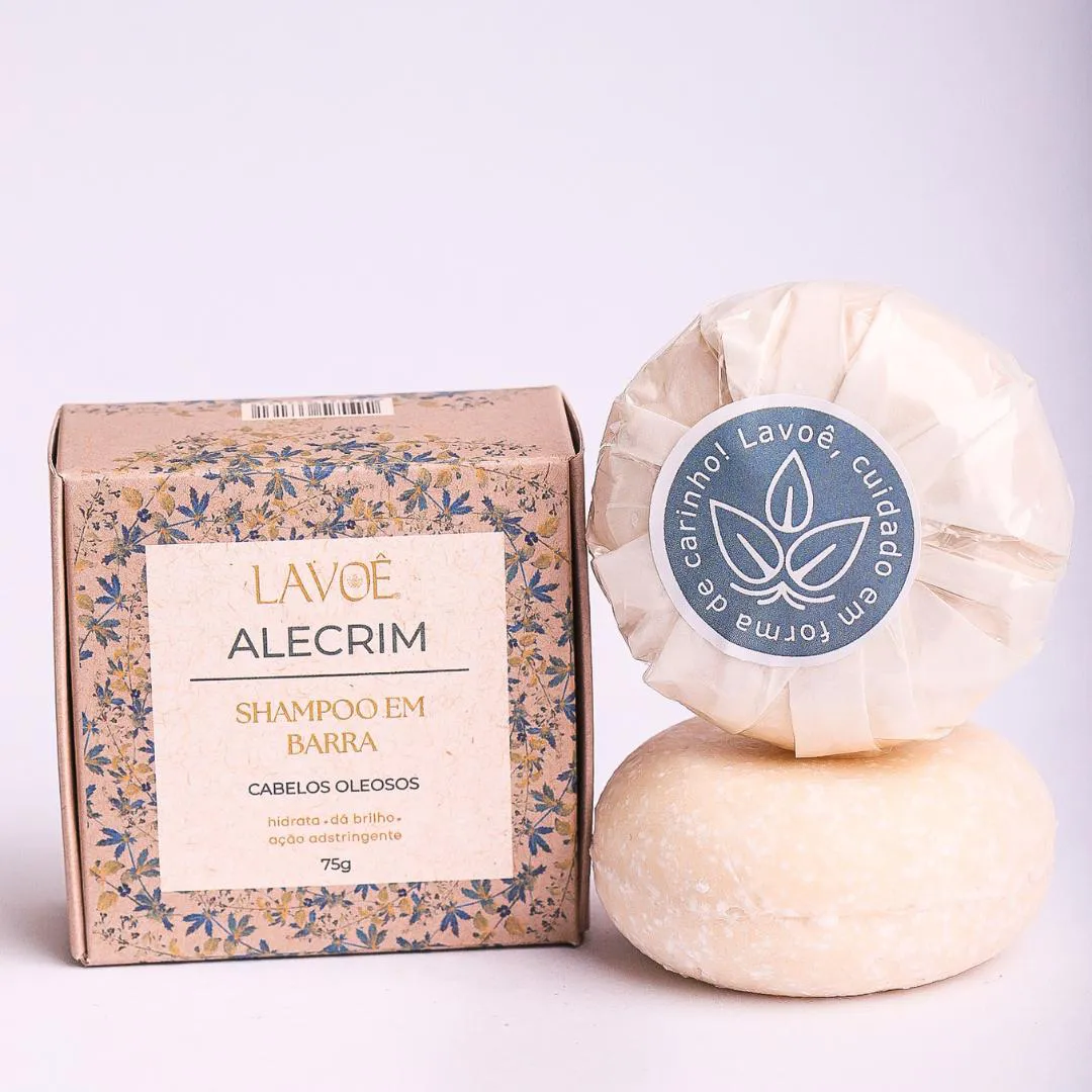 SHAMPOO SÓLIDO DE ALECRIM LAVOÊ 75GR