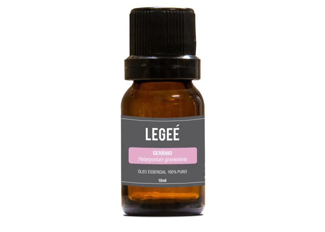 ÓLEO ESSENCIAL DE GERâNIO BRASIL (PELARGONIUM GRAVEOLENS) - 10ML