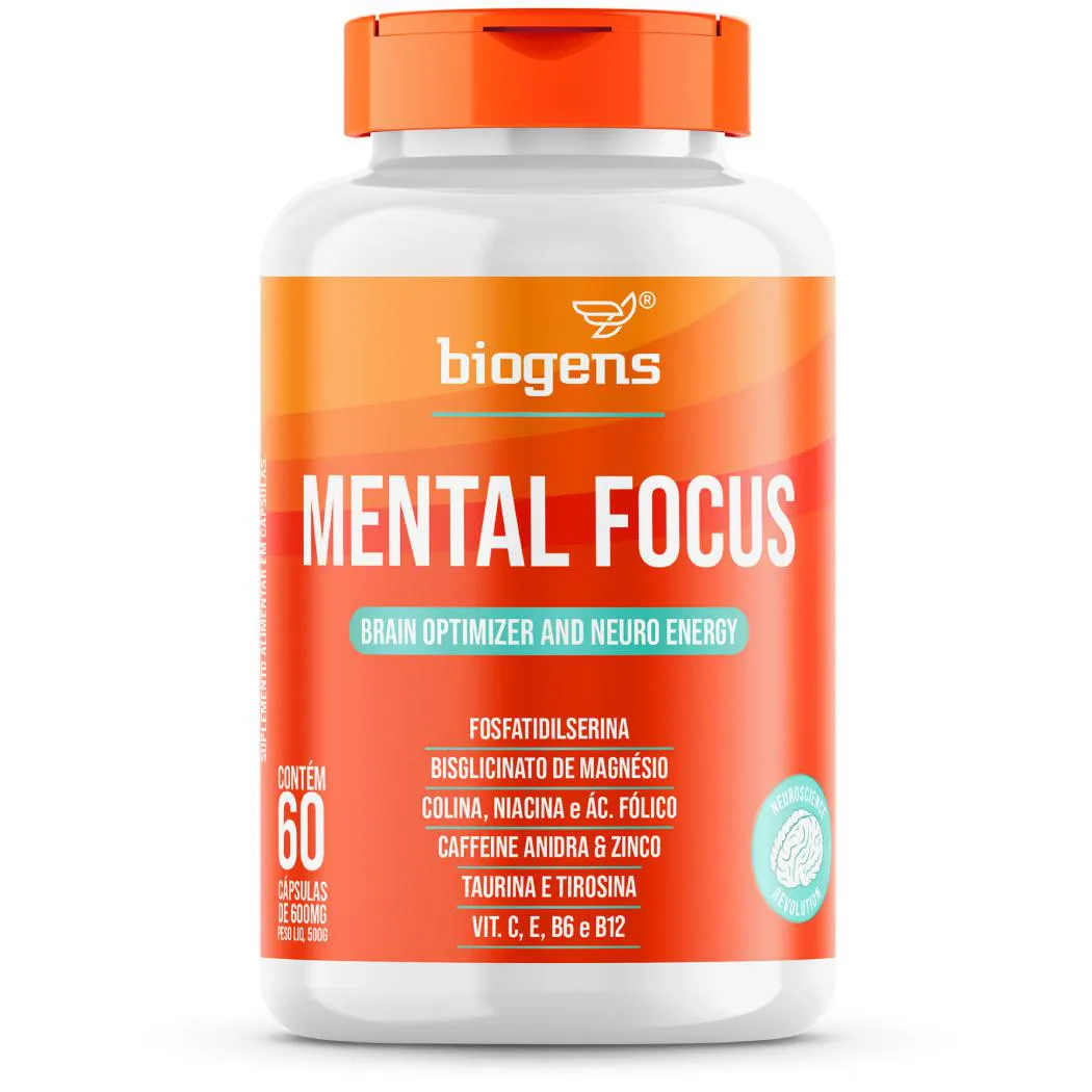 BIOGENS MENTAL FOCUS 60 CAPS