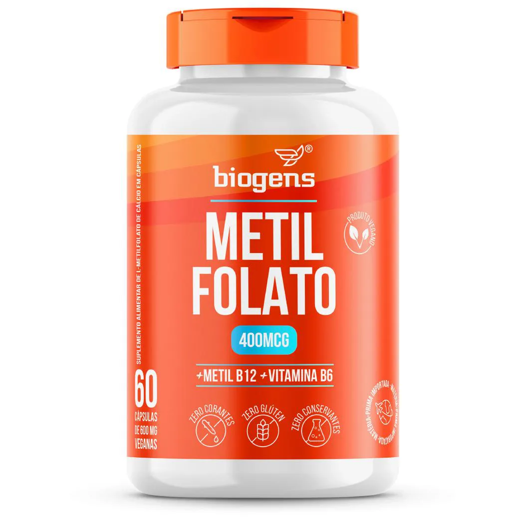 BIOGENS METIL FOLATO METILFOLATO 400MCG 60 CAPS