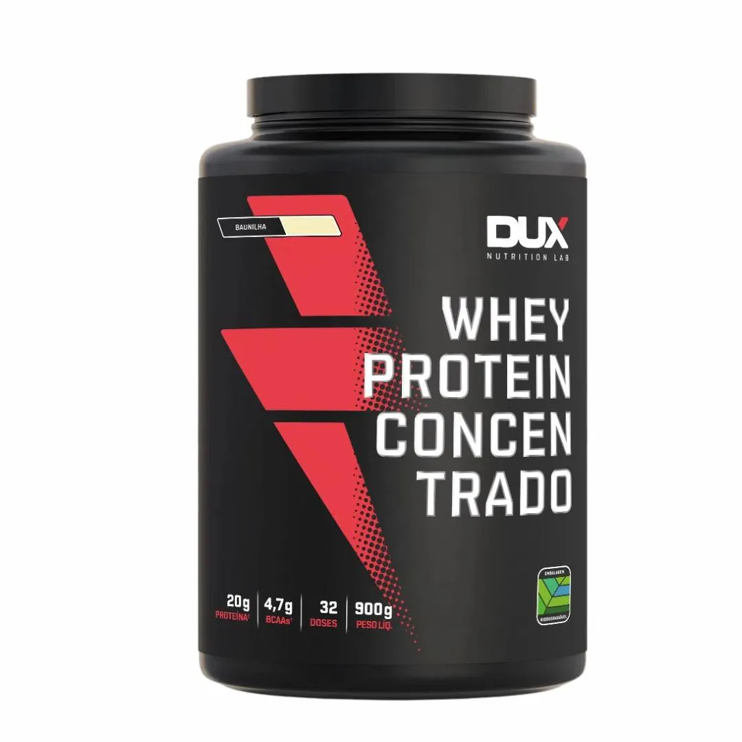 WHEY PROTEIN CONCENTRADO POTE 900G - DUX NUTRITION Banoffee