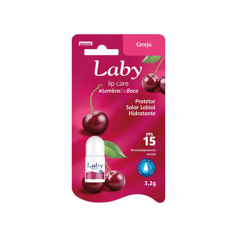 LABY PROT SOL HIDRAT LABIAL CEREJA FPS15 3,2G