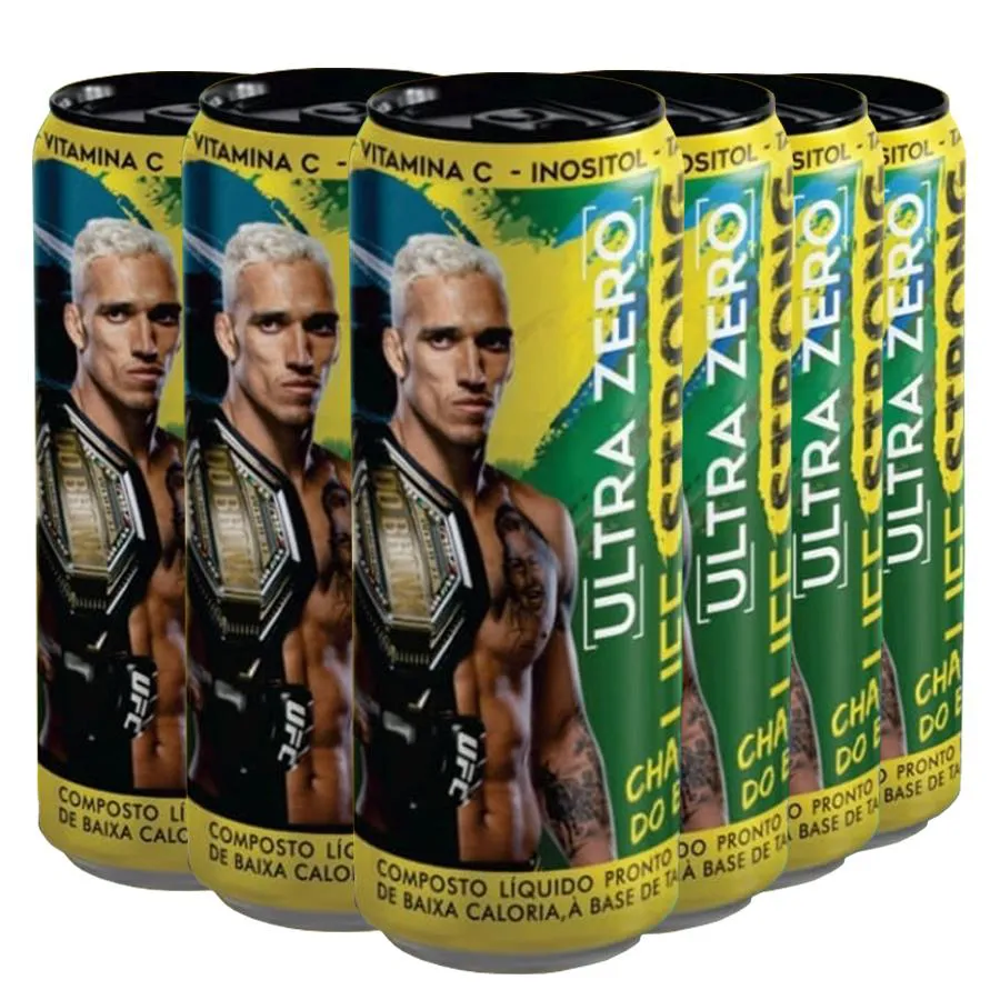 ENERGéTICO LIFE STRONG ENERGY DRINK 6 UNIDADES CHARLES BRONX