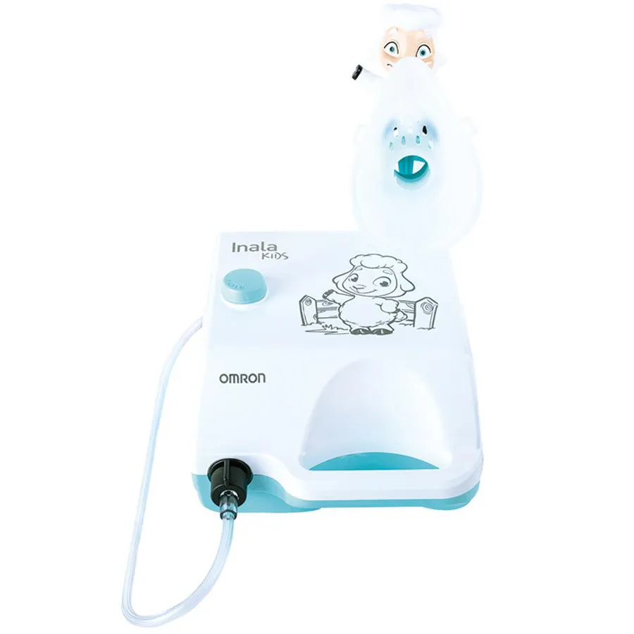 Inalador Nebulizador Compressoe Omnron InalaKids Infantil Bivolt