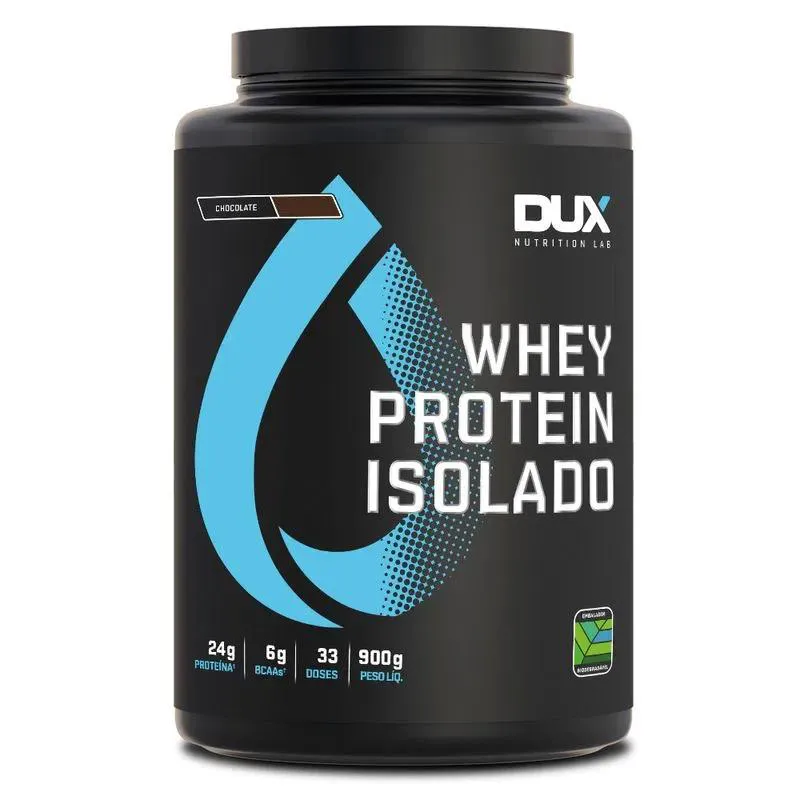 Whey Protein Isolado Dux Nutrition Baunilha 900g