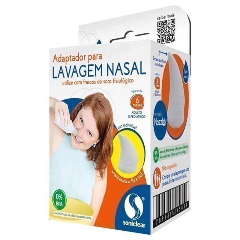 ADAPTADOR SONICLEAR PARA LAVAGEM NASAL