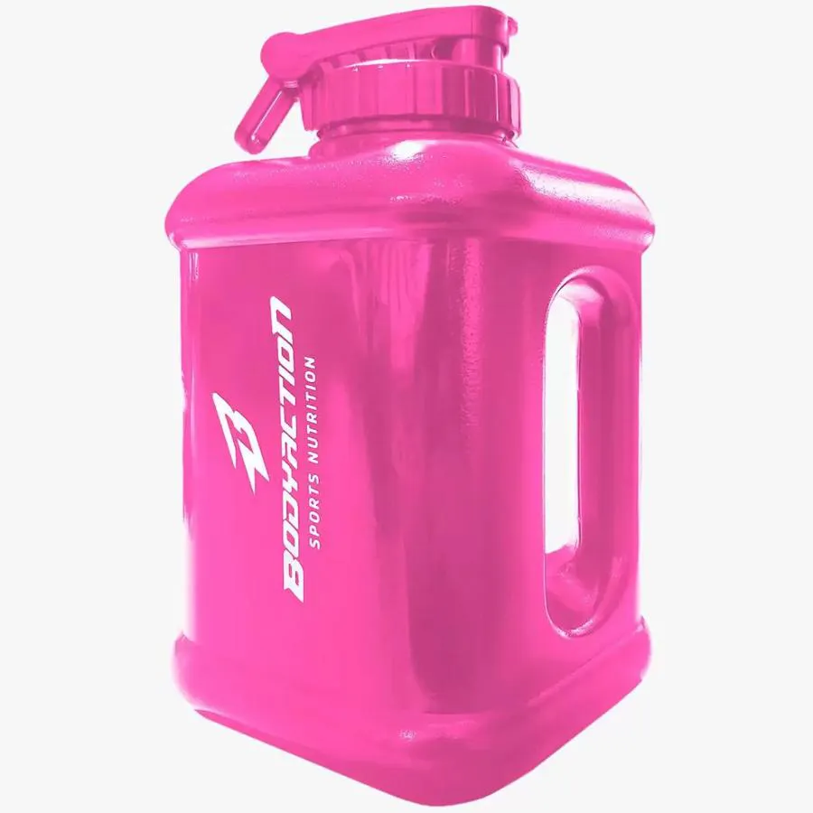 GALãO GARRAFA ÁGUA BEBIDA ACADEMIA 1,6 LITROS COR ROSA