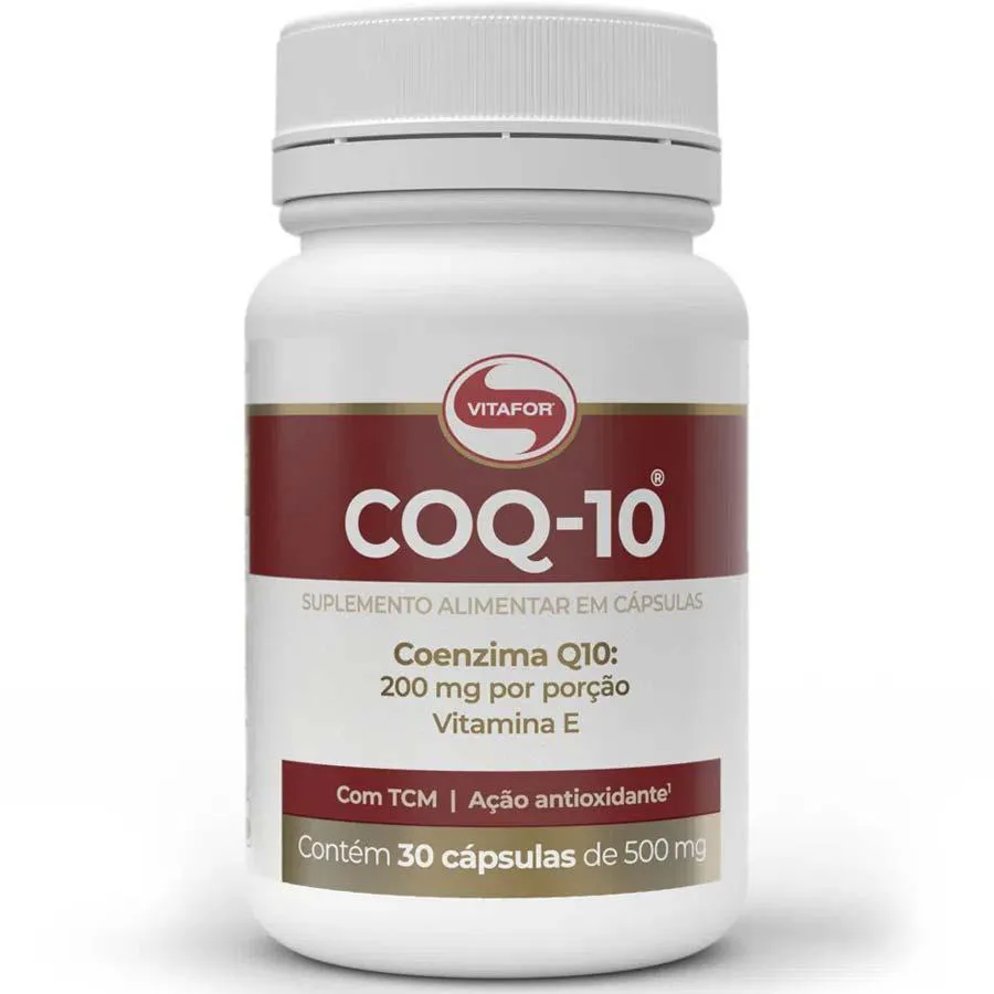COQ-10 VITAFOR (200MG COENZIMA Q10) - 30 CáPSULAS