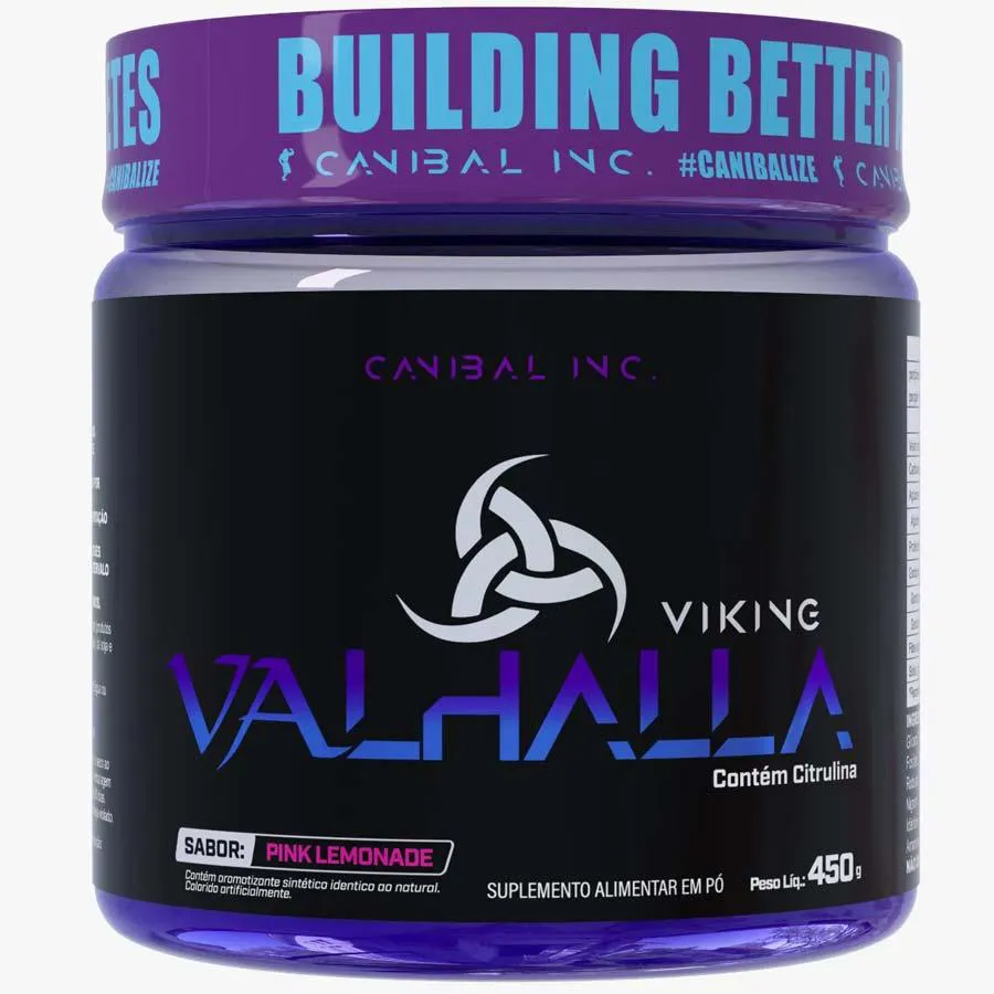 Pré-Treino Canibal Inc Viking Valhalla Pink Lemonade 450g 