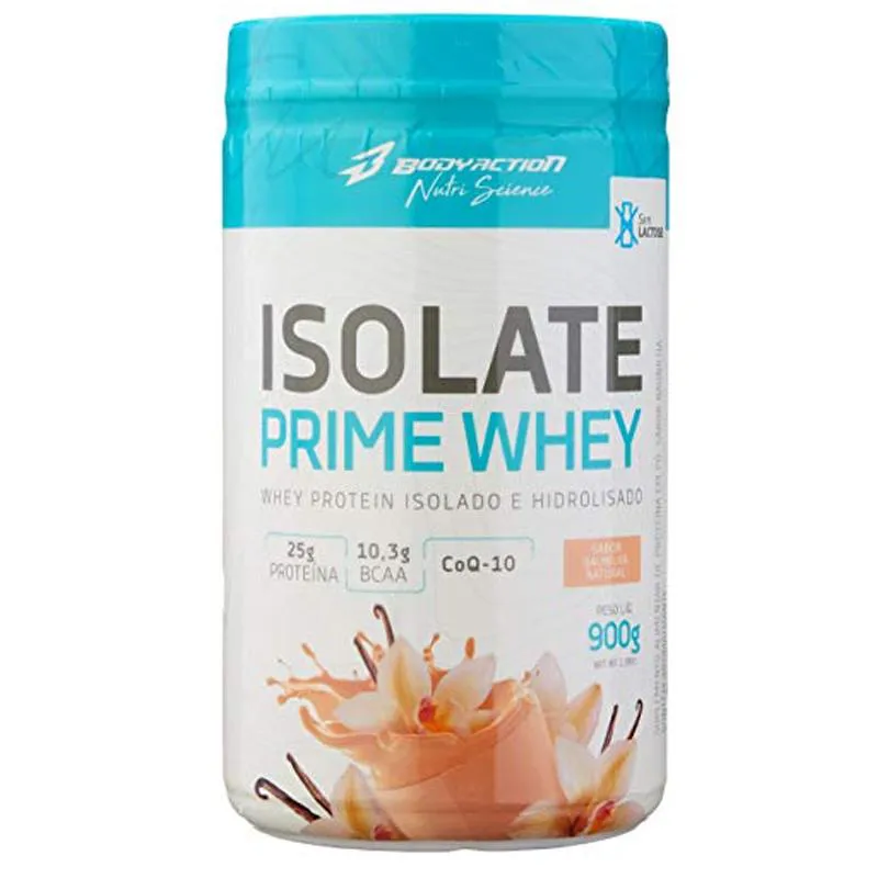 Whey Protein Isolado Body Action Isolate Prime Whey Baunilha 900g