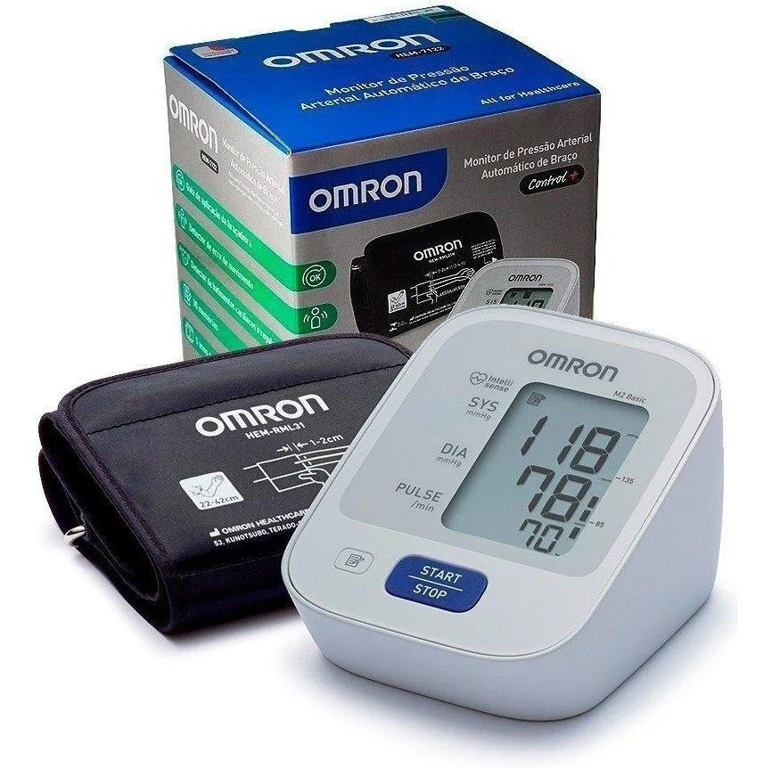 APARELHO DE PRESSãO DIGITAL DE BRAçO OMRON CONTROL HEM-7122