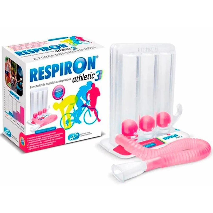 APARELHO PARA FISIOTERAPIA RESPIRATóRIA RESPIRON ATHLETIC 3