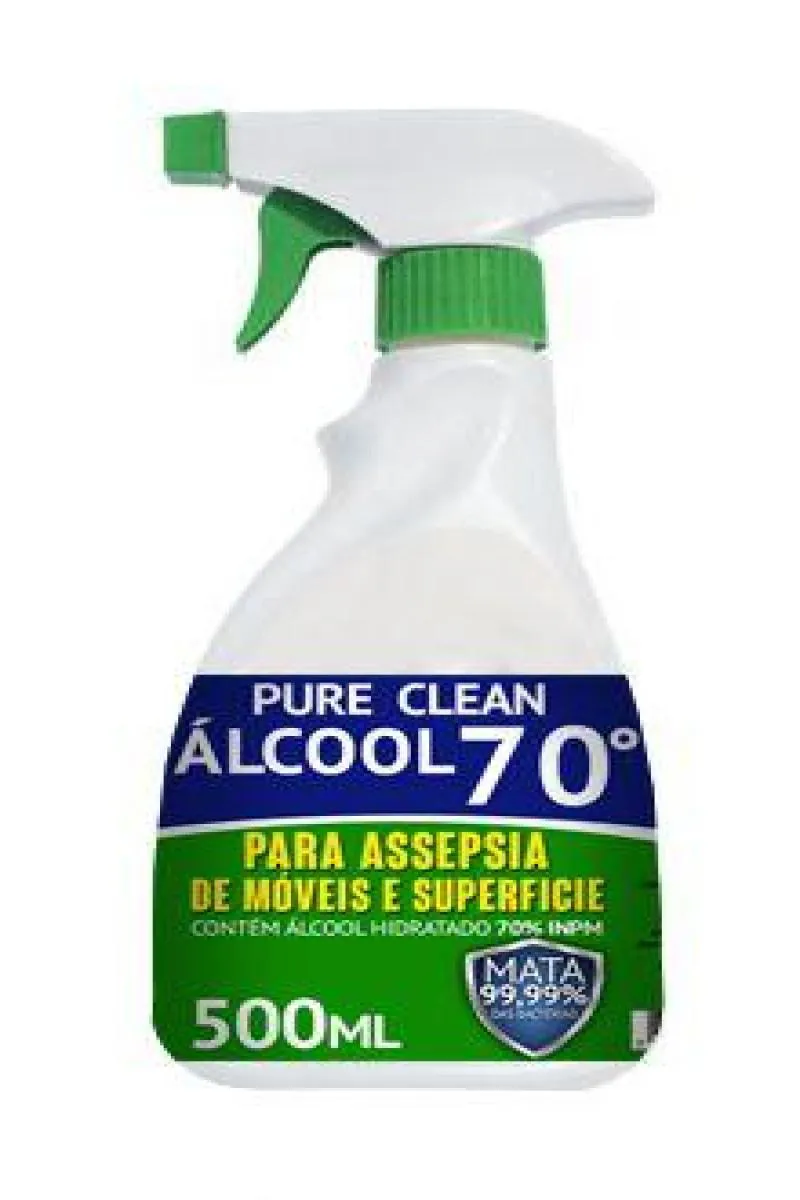 PURE CLEAN PARA ASSEPSIA DE MóVEIS E SUPERFICIE 500ML