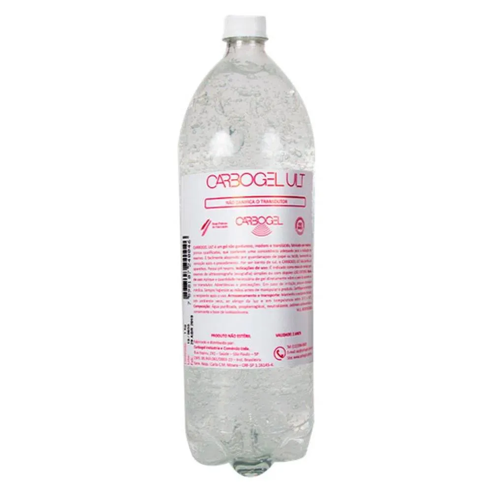 GEL CONDUTOR CARBOGEL ULT PARA ULTRASSOM GARRAFA 2KG
