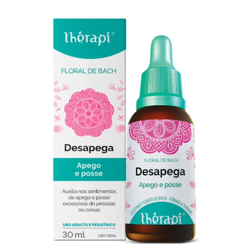 FLORAL DE BACH DESAPEGA (APEGO E POSSE) 30ML - THéRAPI