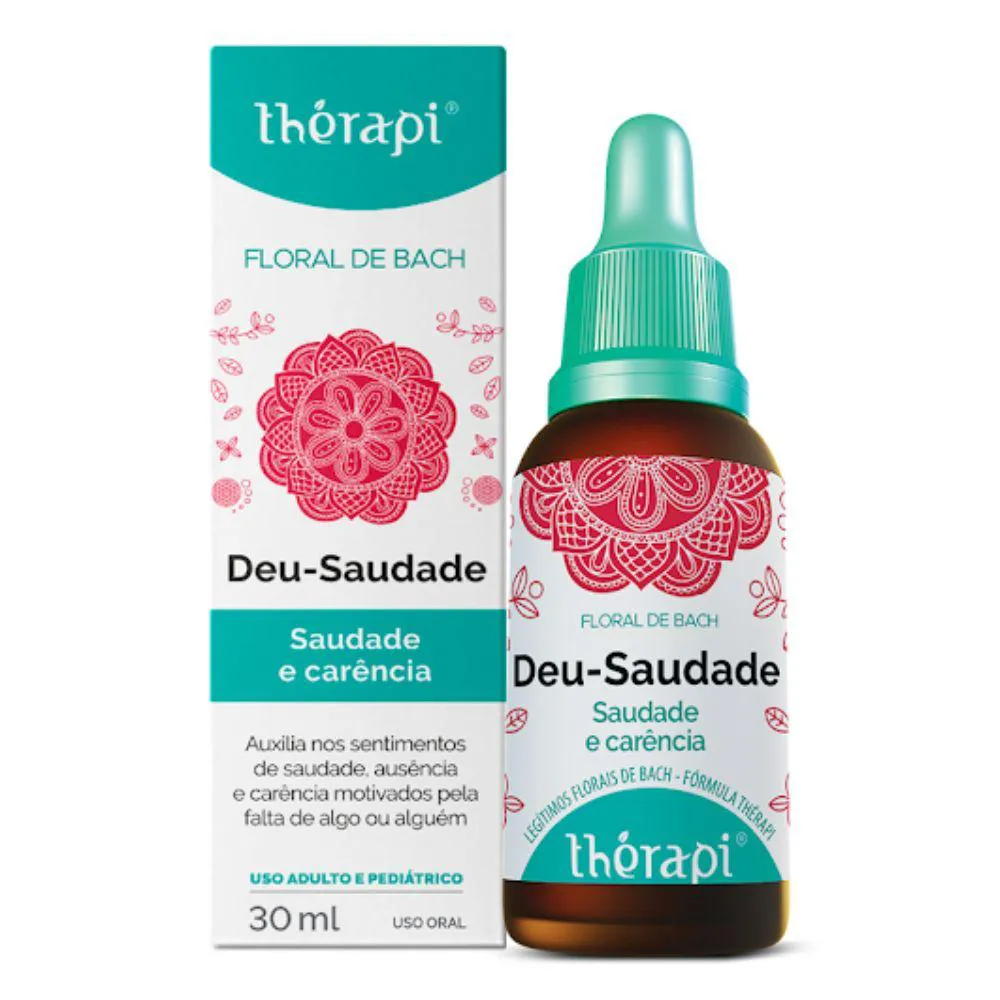 FLORAL DE BACH DEU SAUDADE (SAUDADE E CARêNCIA) 30ML - THéRAPI