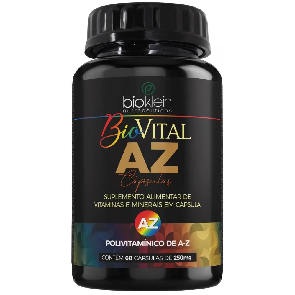 BIOVITAL POLIVITAMINICO DE A A Z 60 CáPSULAS - BIOKLEIN