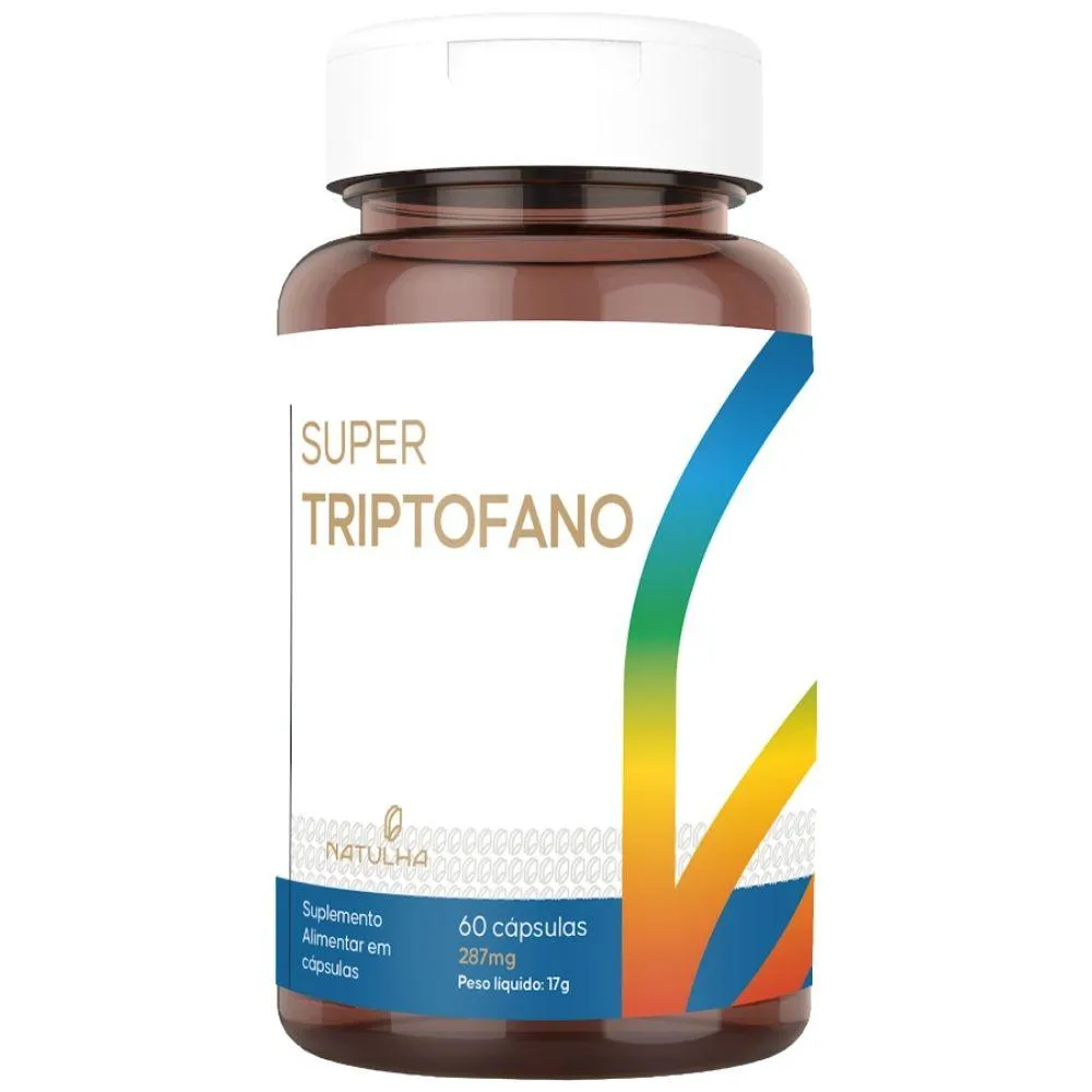 SUPER TRIPTOFANO 860MG 60 CáPSULAS - NATULHA