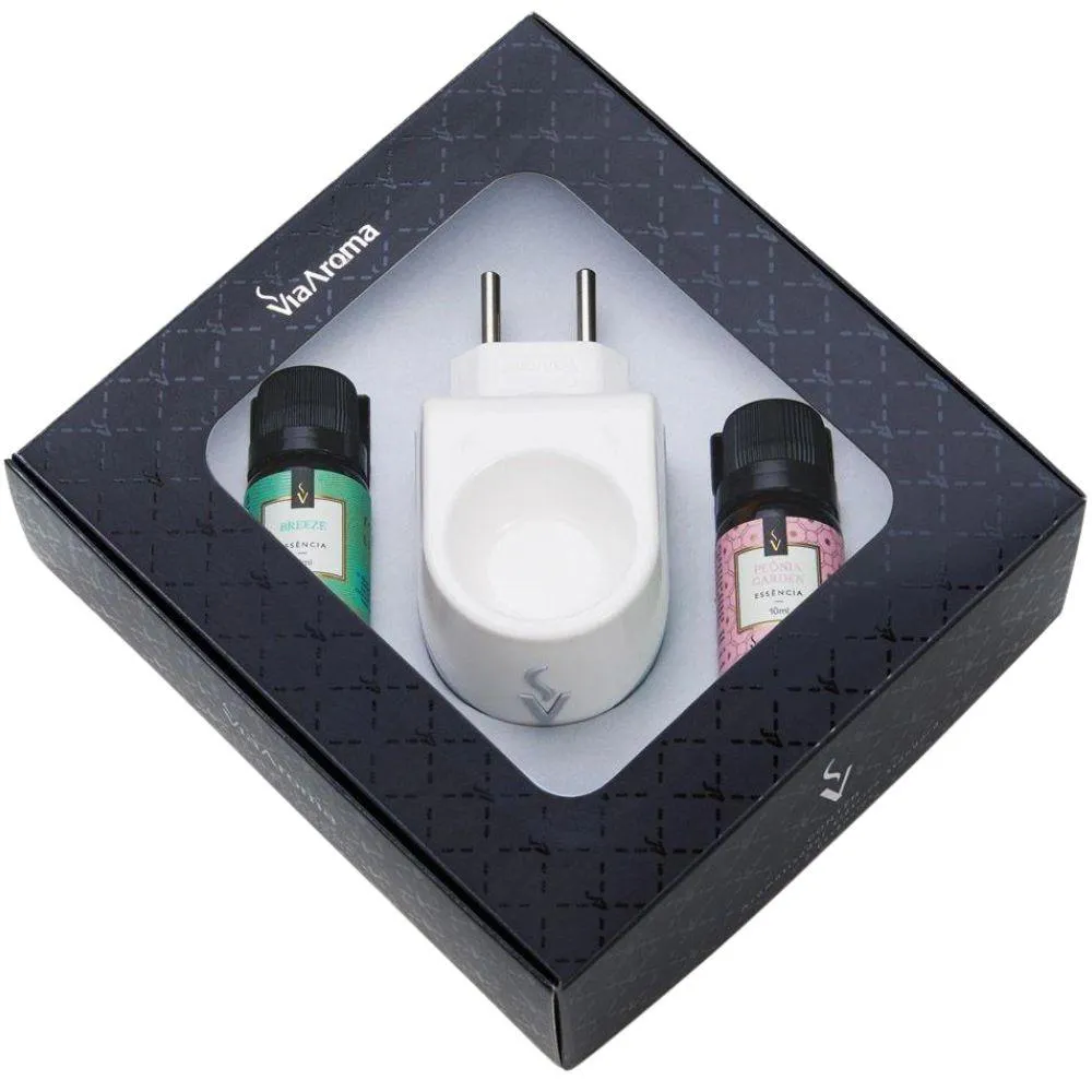 KIT PRESENTE AROMATIZADOR STANDARD BREEZE E PEôNIA GARDEN - VIA AROMA