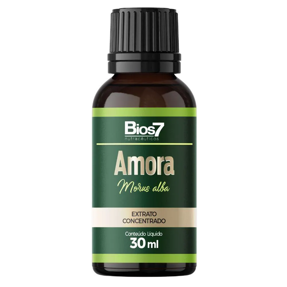 AMORA BRANCA EM GOTAS EXTRATO CONCENTRADO 30ML - BIOS7