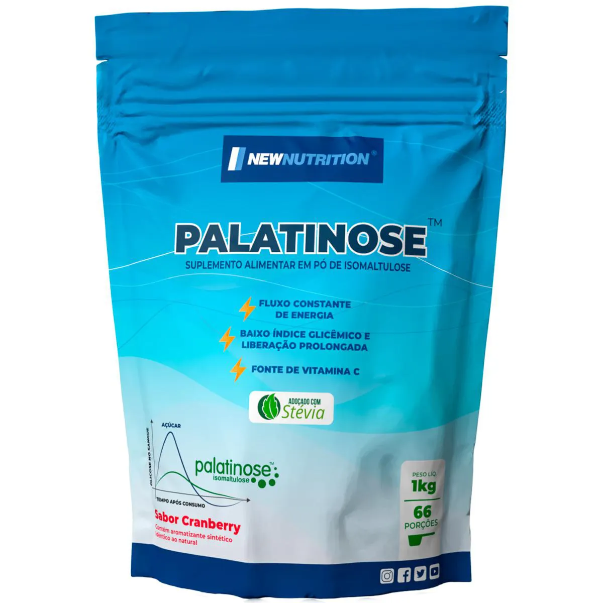 Palatinose New Nutrition Cranberry 1kg