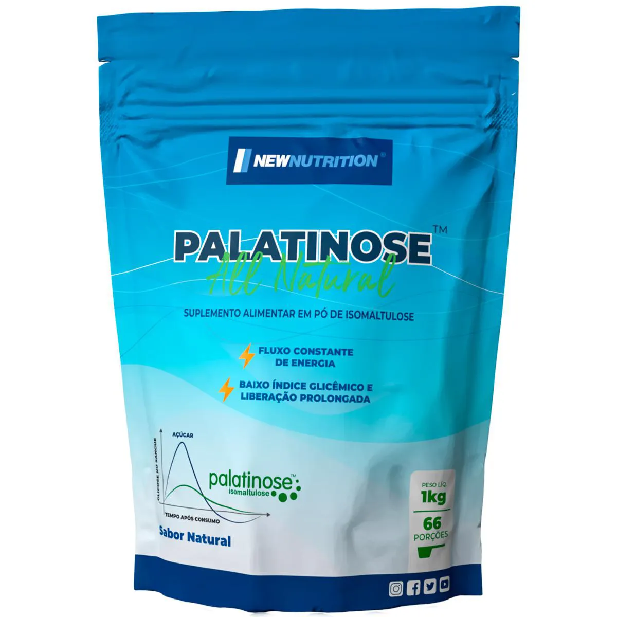 Palatinose New Nutrition Natural 1kg