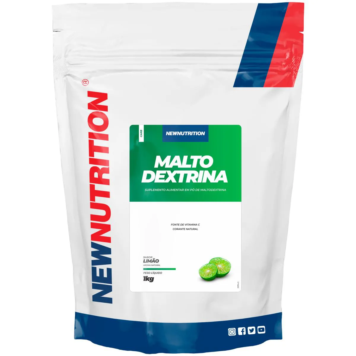 Maltodextrina New Nutrition Limão 1kg