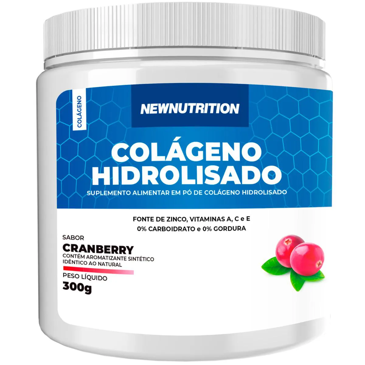 COLAGENO HIDROLISADO 300G CRANBERRY