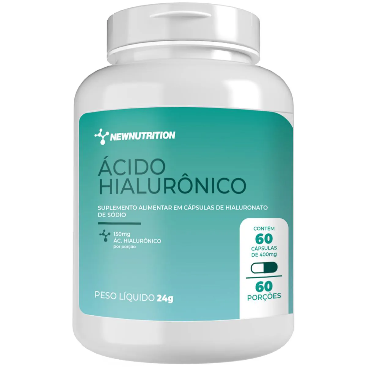 ACIDO HIALURONICO 150MG 60CAPS 60 CápsulasNatural Natural