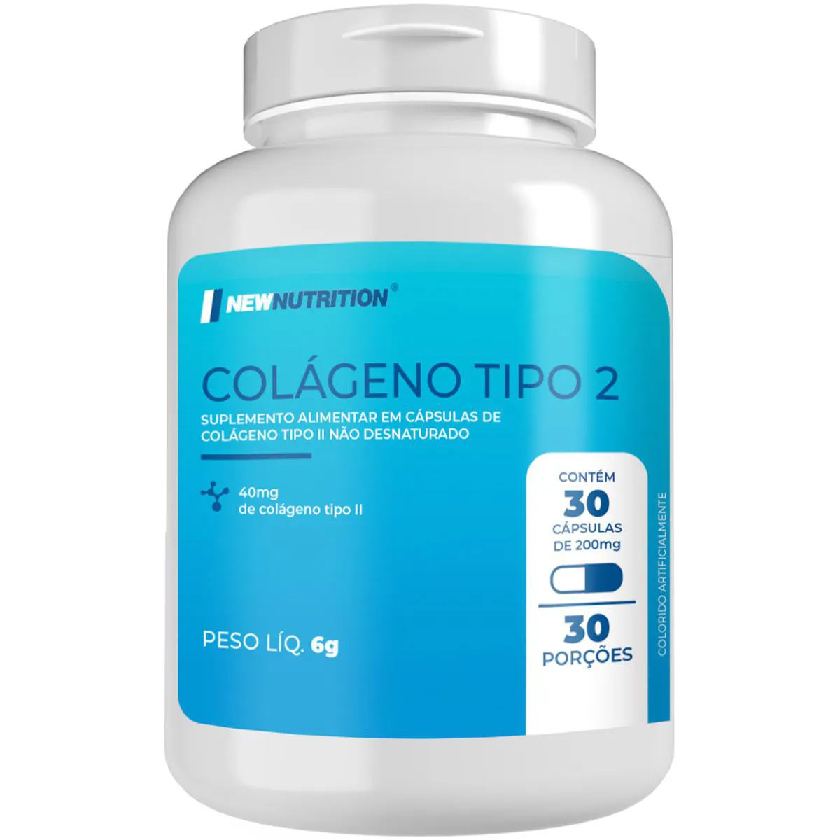COLAGENO TIPO 2 40MG 30 CAPS 30 CápsulasNatural Natural