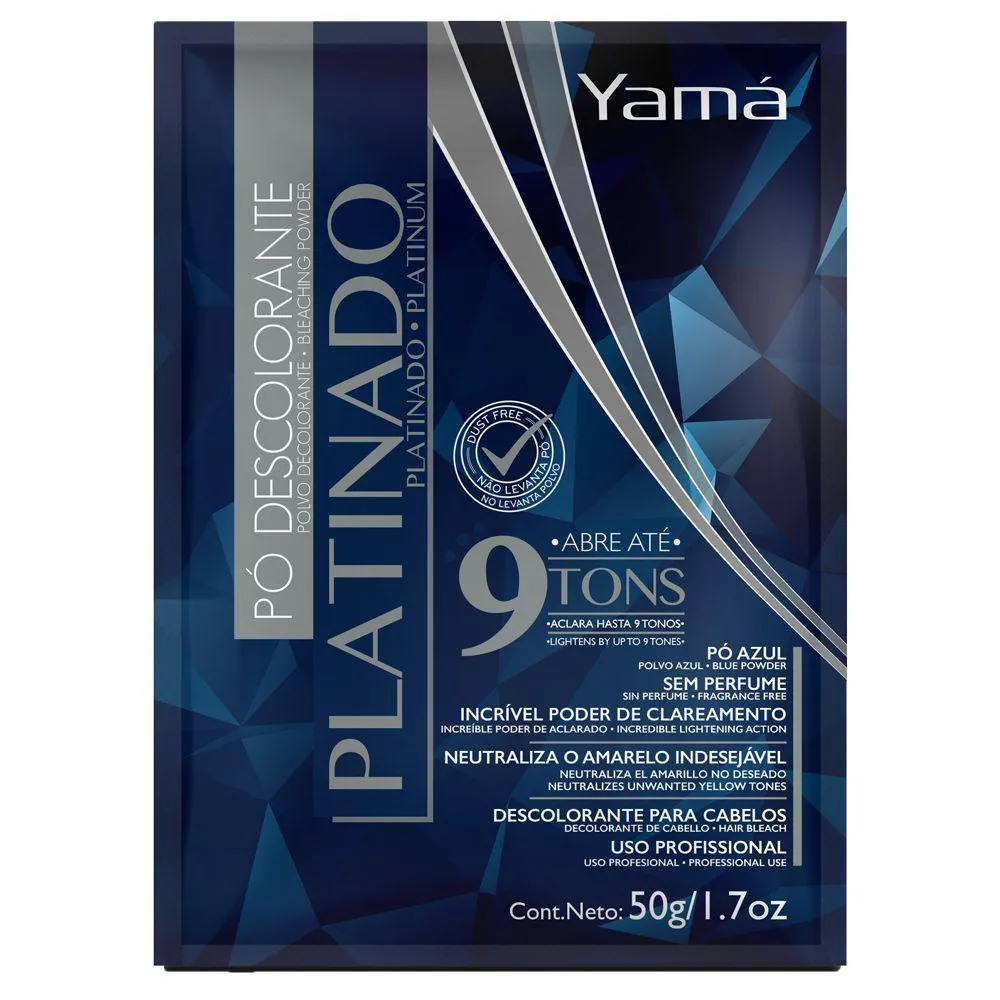 Pó DESCOLORANTE YAMá PLATINADO  50G