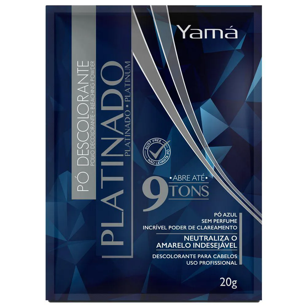 Pó DESCOLORANTE YAMá PLATINADO  20G