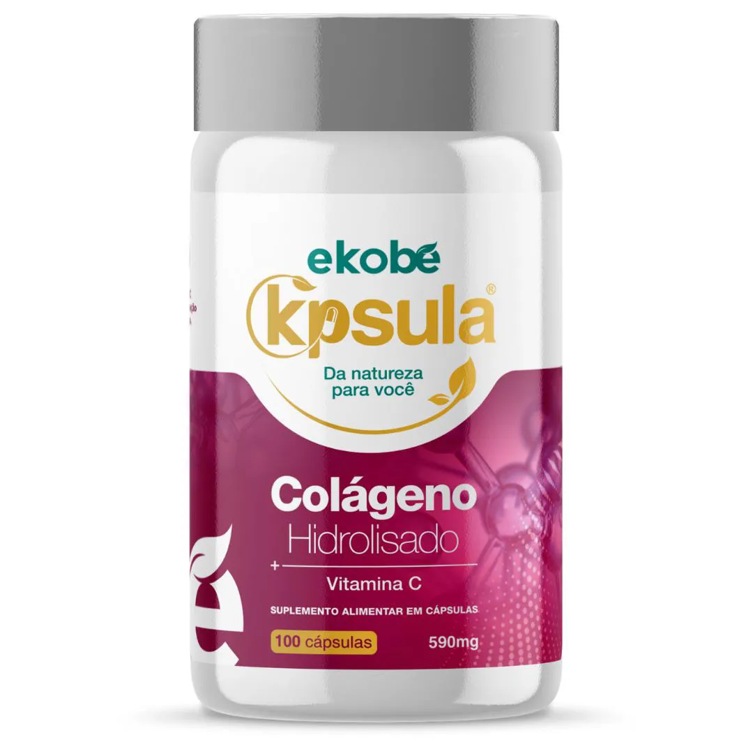 K´PSULA COLáGENO HIDROLISADO + VITAMINA C 100 CáPS - EKOBé